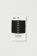 Untangled Hair Tie 6-Pack Black