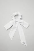 Love Knots Tie Scrunchie White