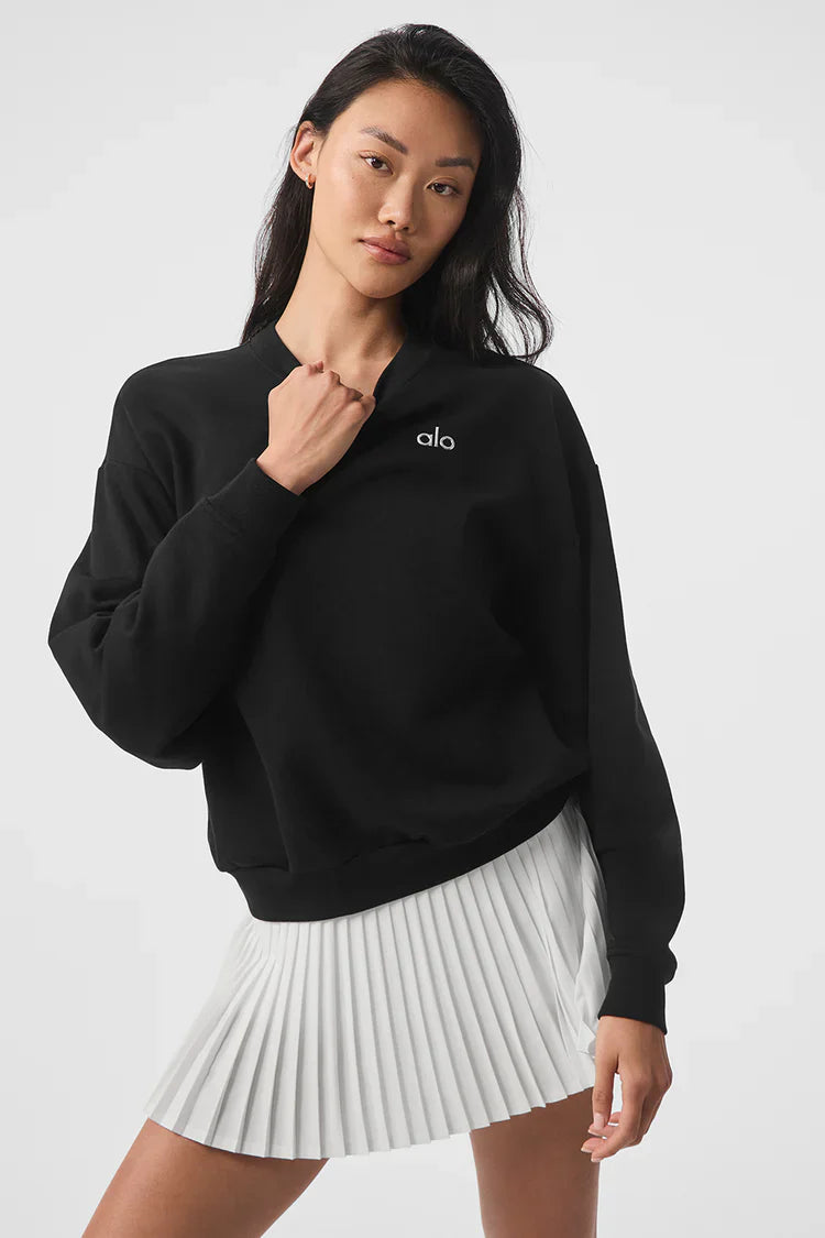 Accolade Crew Neck Pullover White
