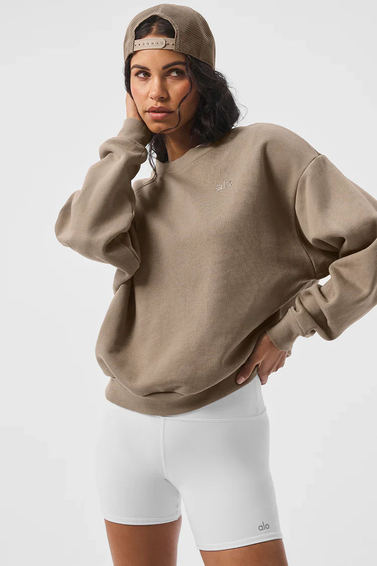 Accolade Crew Neck Pullover White