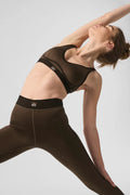 Airlift High-Waist 7/8 Line Up Legging - Espresso
